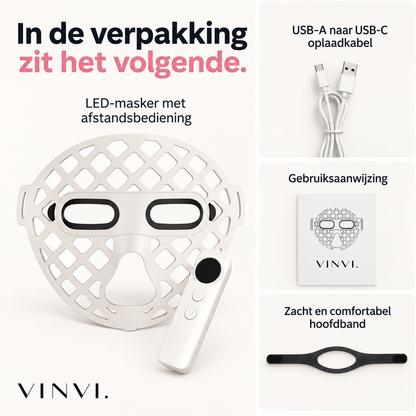 VINVI ACTIVESKIN LED MASK | FIRMER SKIN WITH A HEALTHY GLOW